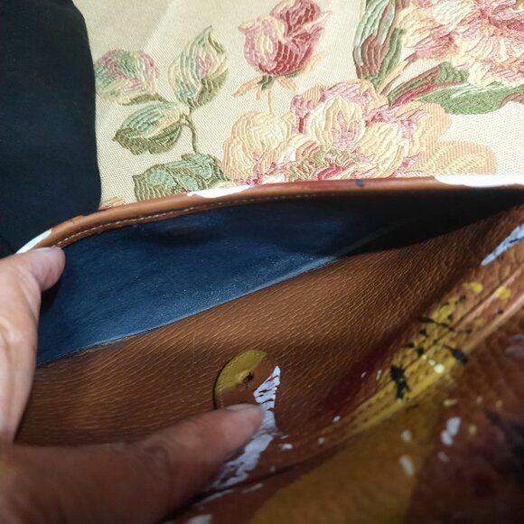 Dipinta Inspired Hand Painted Leather Dooney & Bourke Cavalry Trooper - Picture 15 of 15